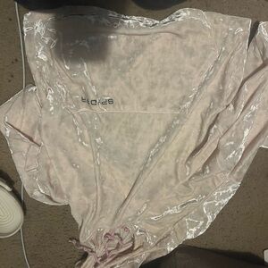 Spyder Cream Velvet Hoodie